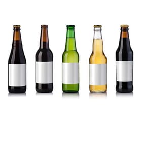 Bierflaschenaufkleber