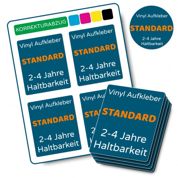Vinyl Aufkleber – Folienaufkleber Standard