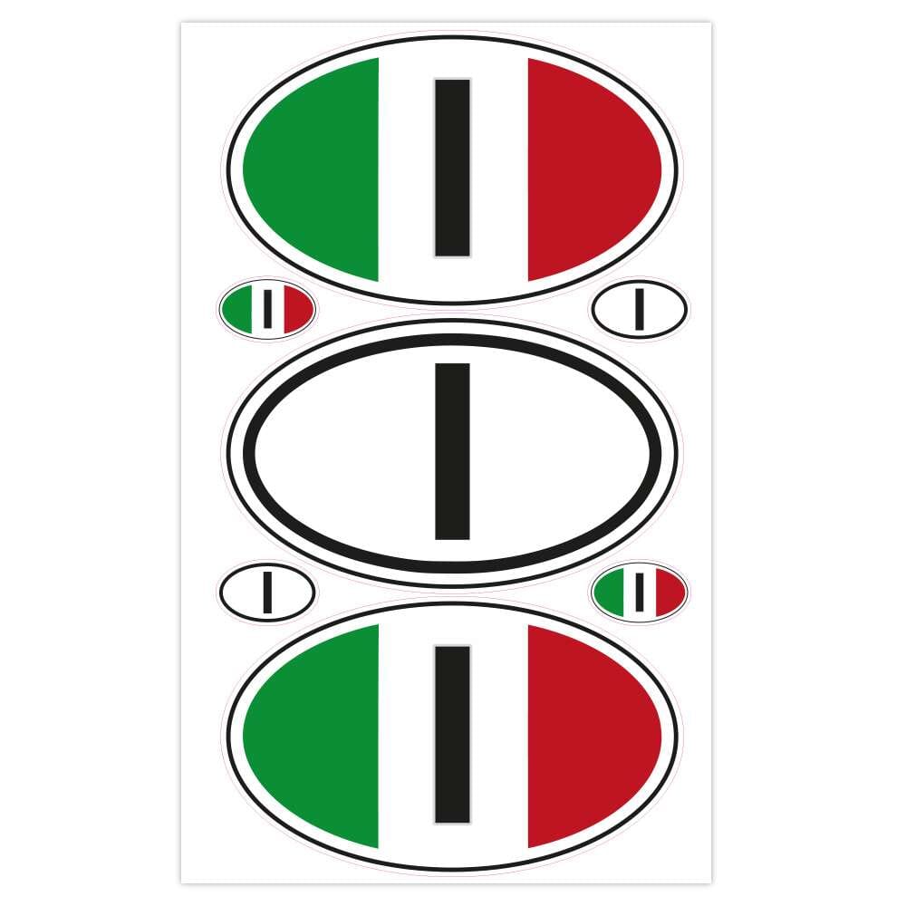 Autoaufkleber Länderkennzeichen - Italien