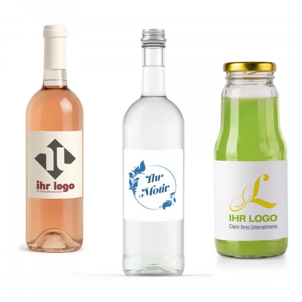 Flaschenetiketten Druck / Flaschenaufkleber