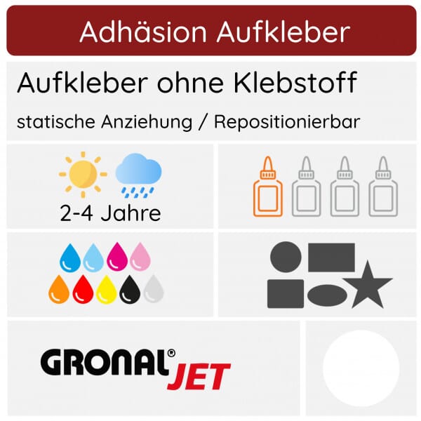 Fensterfolien-Aufkleber &amp; Adhäsionsfolien-Aufkleber &amp; selbstklebende Folie (statische Anziehung)