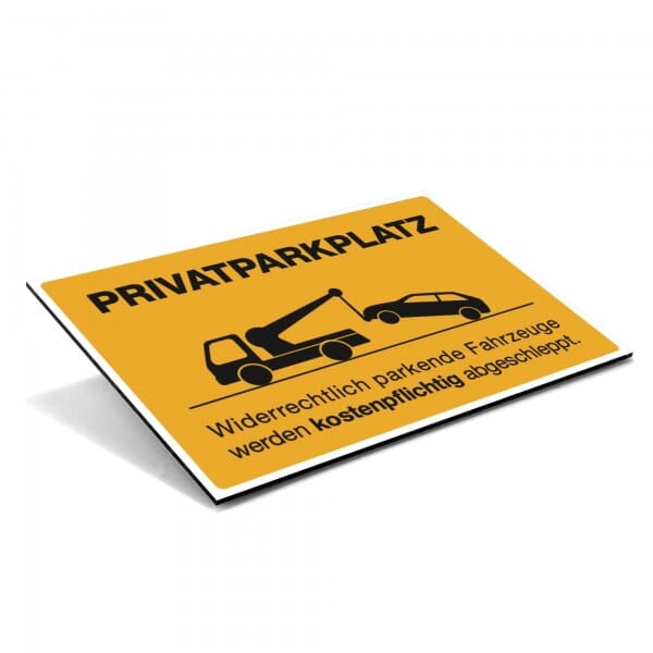 schild aufkleber hinweis verbot Privatparkplatz parkplatz parken verboten halteverbot nicht kein abschleppen auto kundenparkplatz mitarbeiter besucher gäste