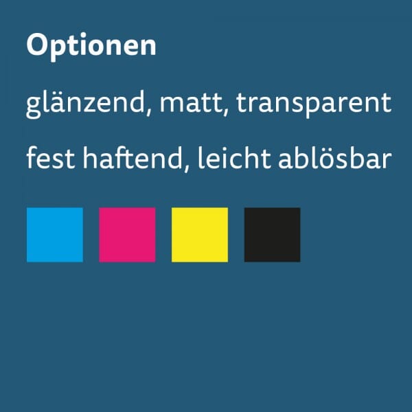 Vinyl-Aufkleber Set 7x10cm - 2 Stück Glänzende Aufkleber Für Auto & Basteln